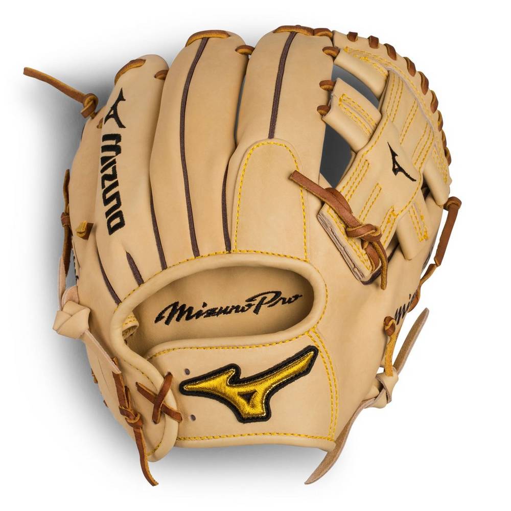 Mizuno Men's Pro Infield Baseball Glove 11.75" - Regular Pocket Brown (312490-GMJ)